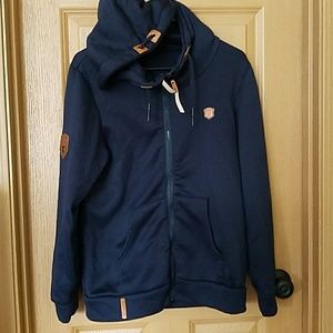 Naketano sport zip up sweater